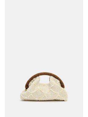 ZARA APPLIQUE CLUTCH BAG